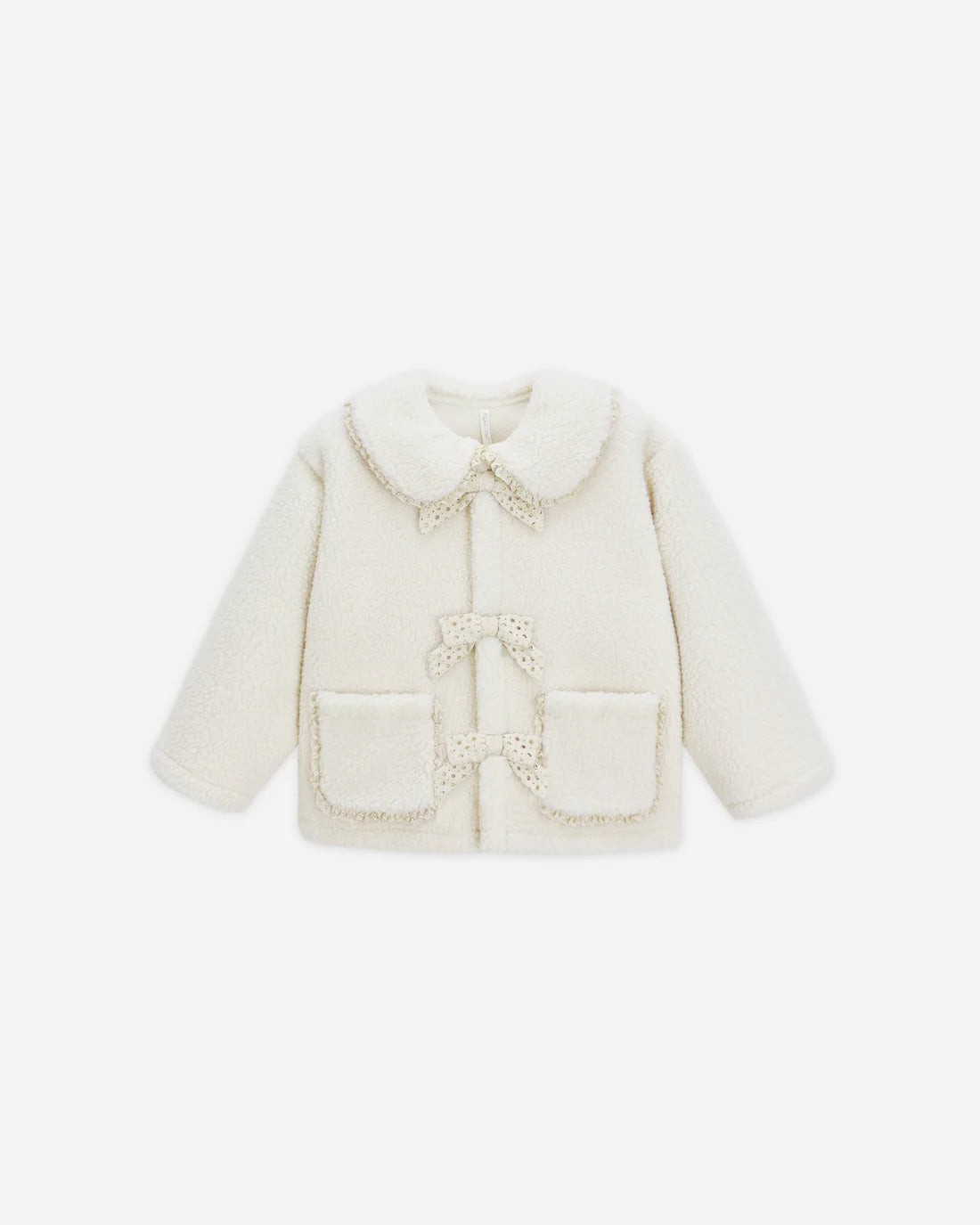 Rylee + Cru - Manteau Sherling à col