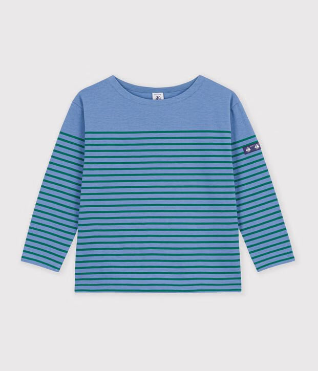Petit Bateau - Kids' cotton marinière top
