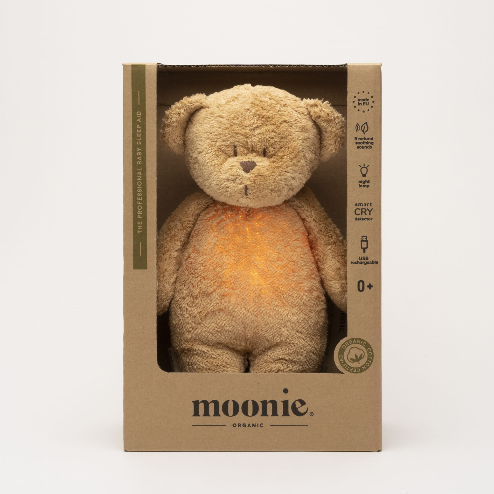 Moonie - Organic Cappuccino Bear