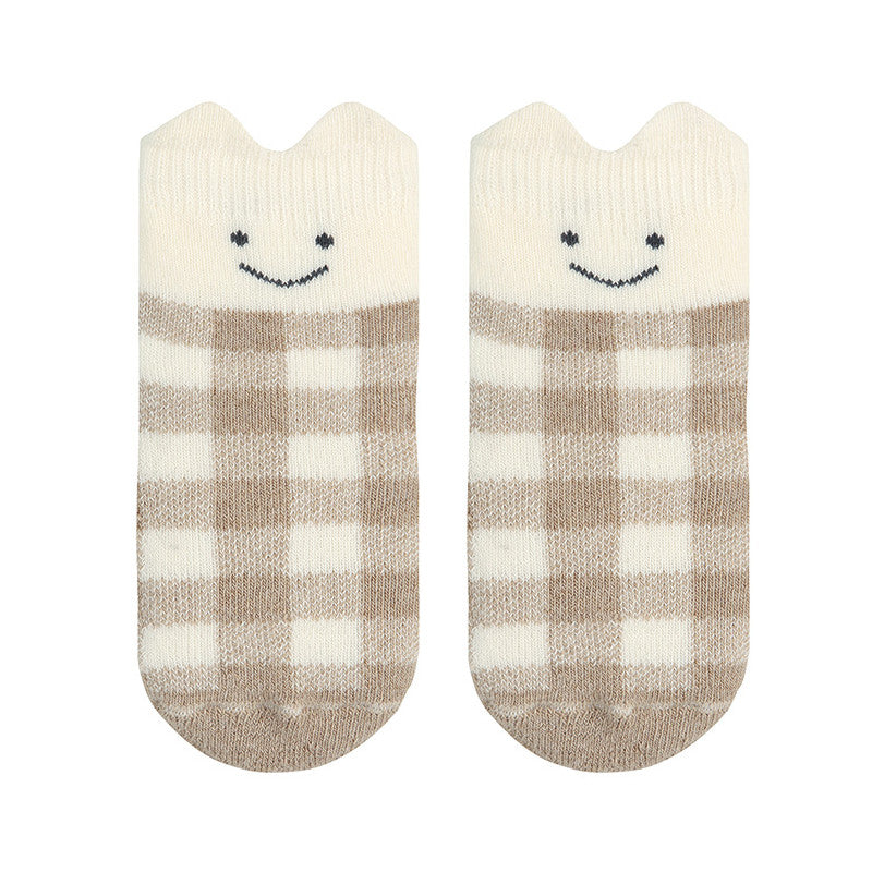 Condor - Chaussettes courtes tête d'ours 3D
