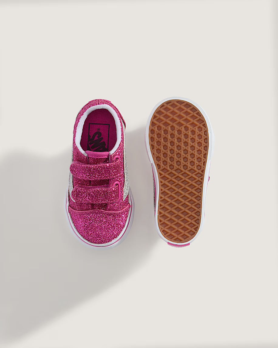 Vans - Old Skool V Glitter Espadrilles