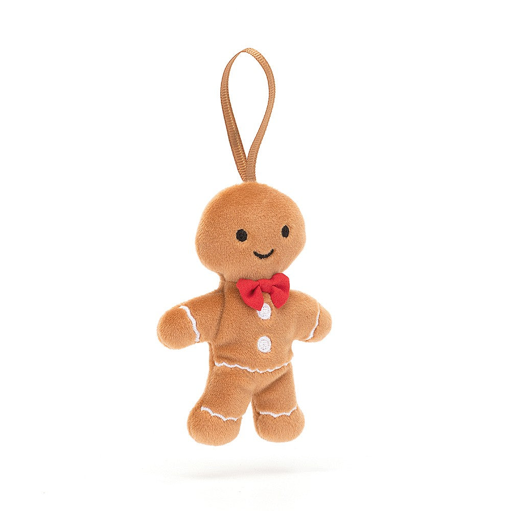 Jellycat - Christmas ornament: Fred the Gingerbread Man