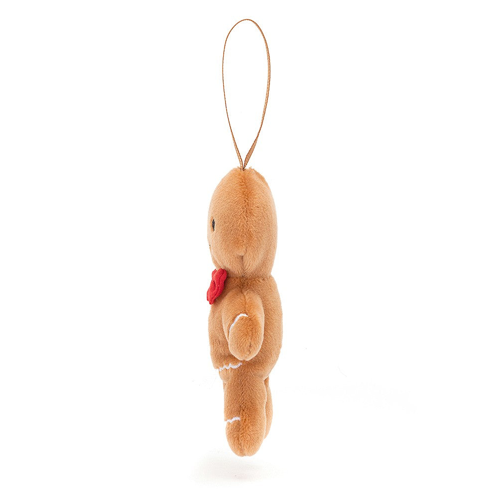 Jellycat - Christmas ornament: Fred the Gingerbread Man