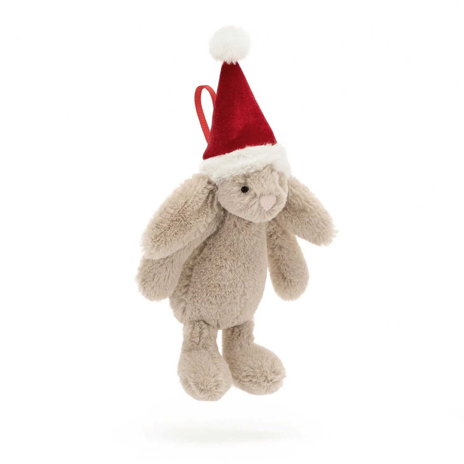 Jellycat - Christmas Ornament: Bashful Christmas Bunny