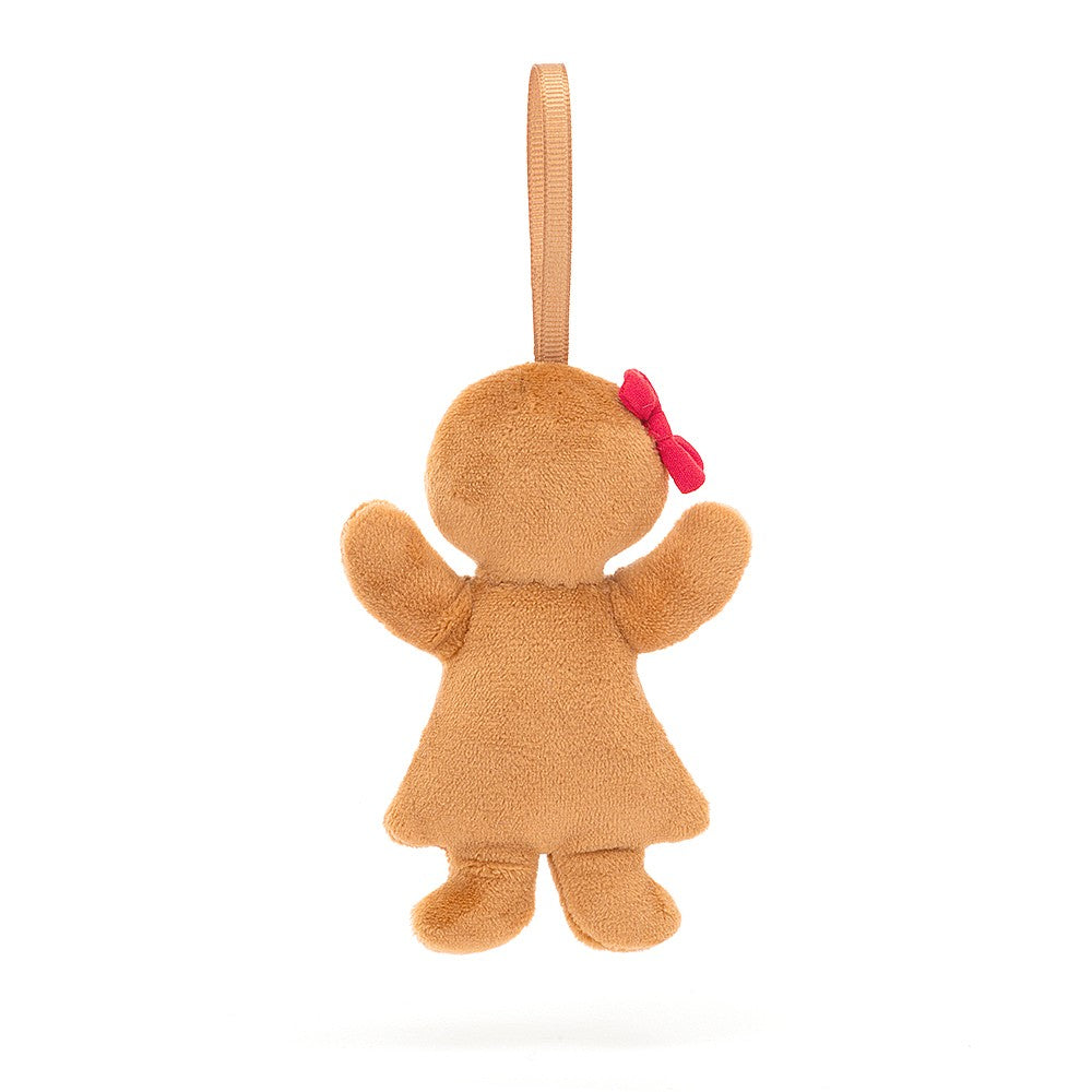 Jellycat - Christmas ornament: Ruby the Gingerbread Man