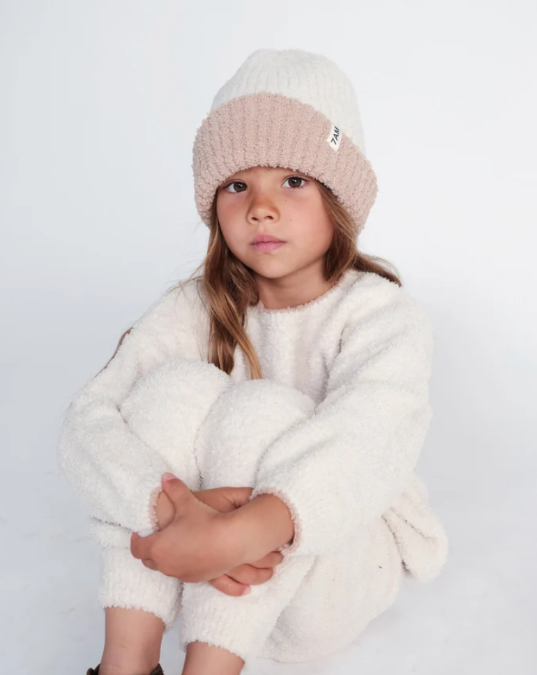 7 AM - Boxy Fuzzy Sweatshirt