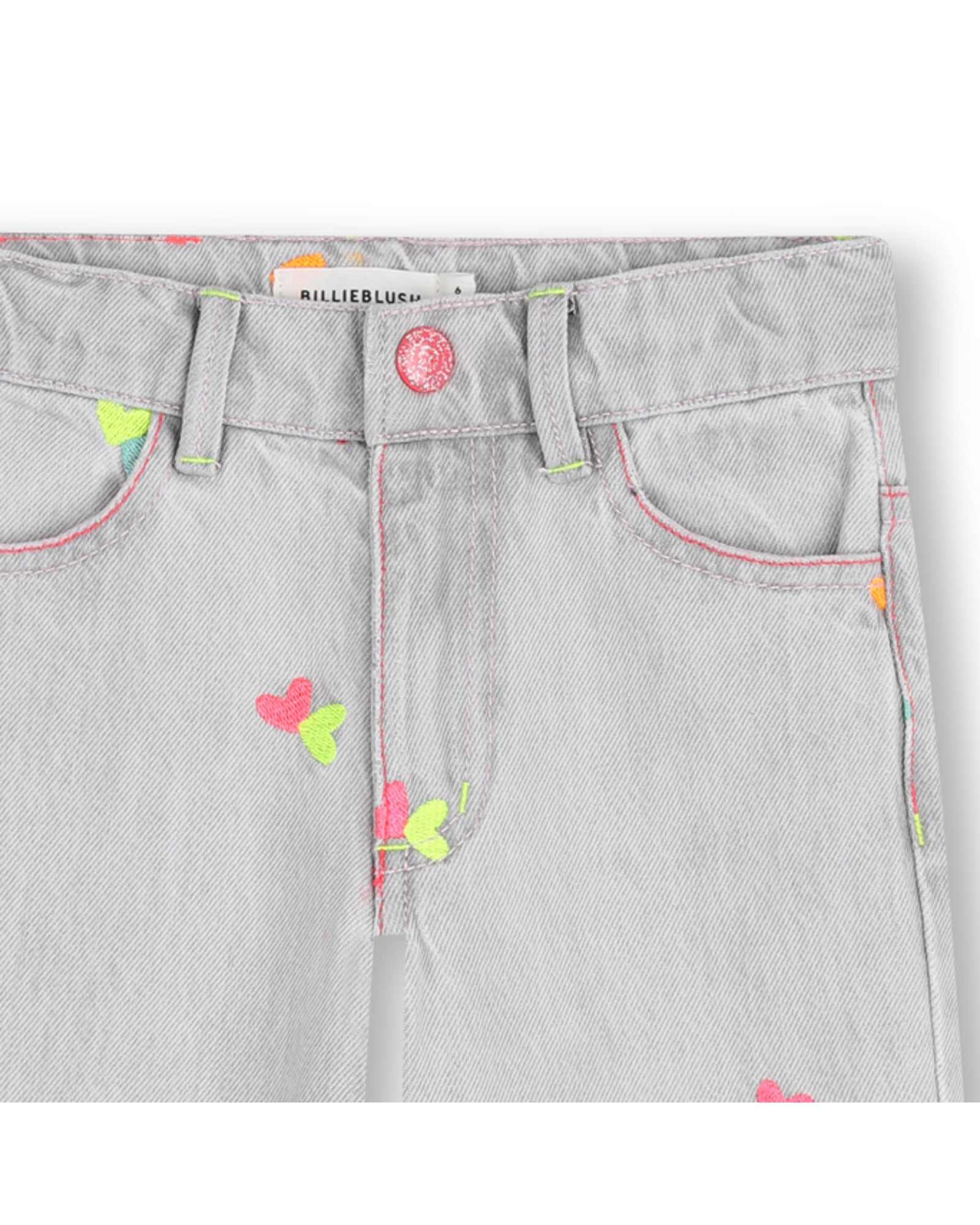 Billieblush - Heart Denim Pants