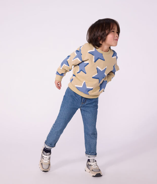 Petit Bateau - Kids' denim trousers