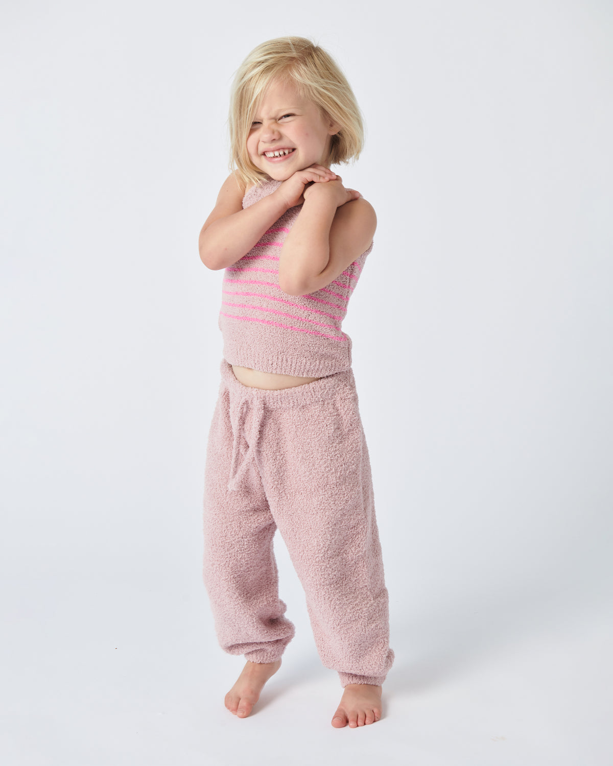 7 AM - Boxy Fuzzy Lounge Pants
