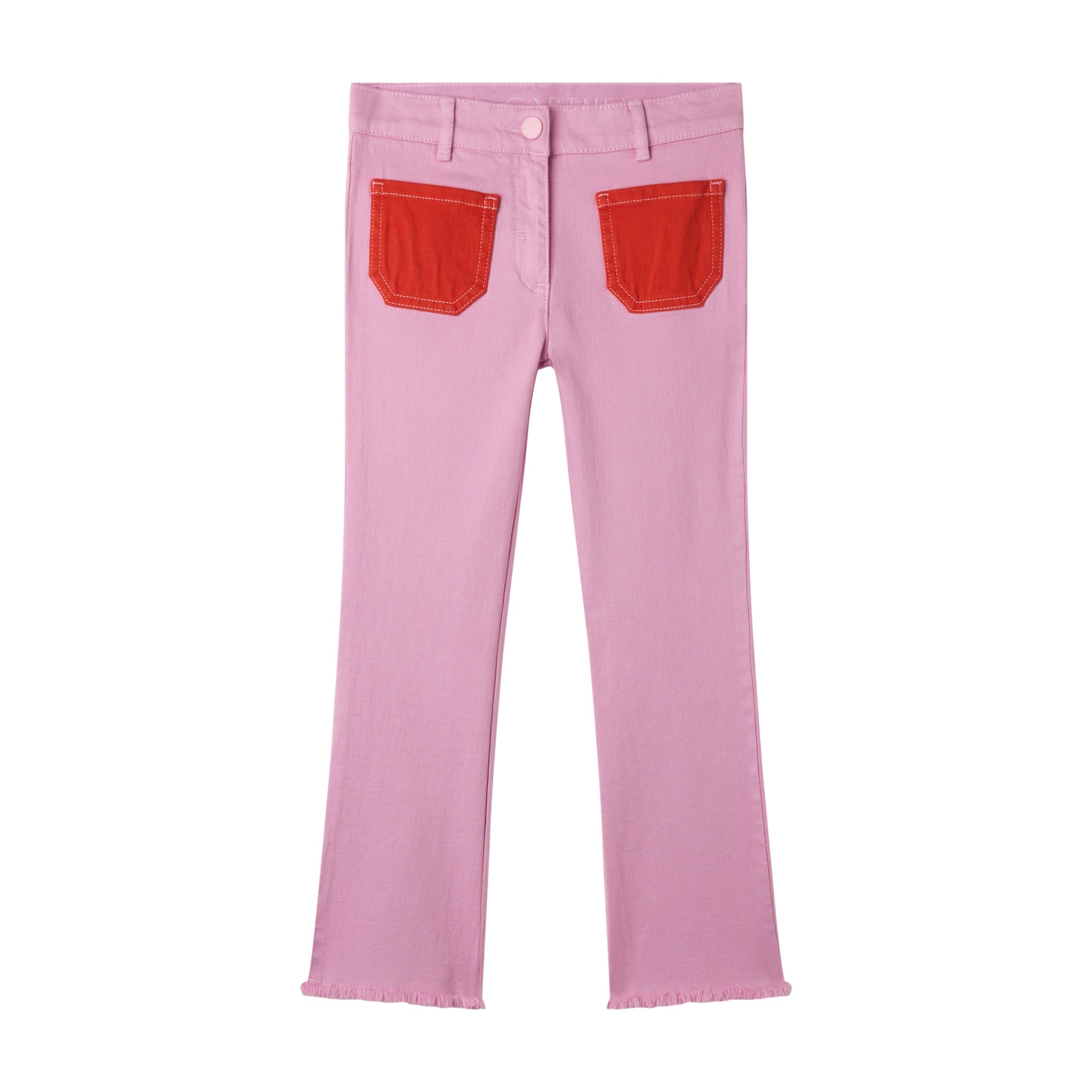 Stella McCartney - Gabardine Pants with Contrast Pockets
