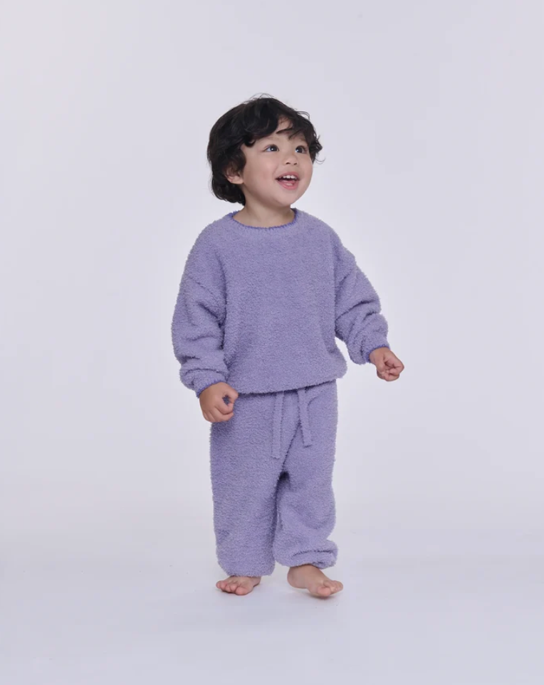 7 AM - Boxy Fuzzy Sweatshirt
