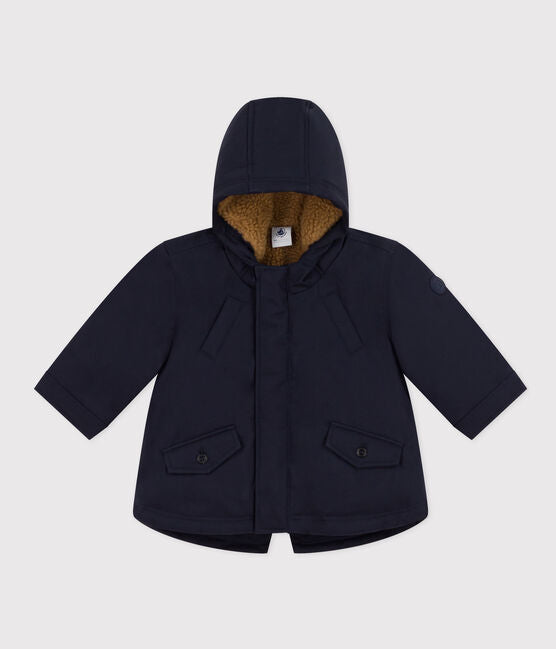 Petit Bateau - Parka Doublée en Sherpa