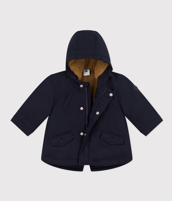 Petit Bateau - Parka Doublée en Sherpa