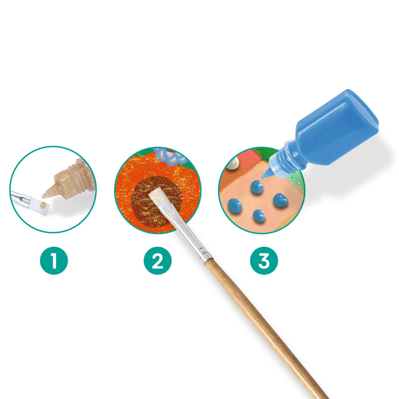 Djeco - Painting: Tropical forest