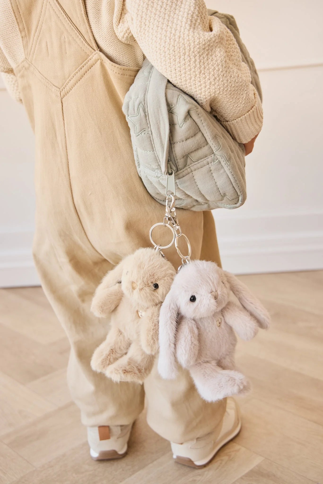 Snuggle Bunnies - Breloque pour sac - Pénélope le lapin - Beige