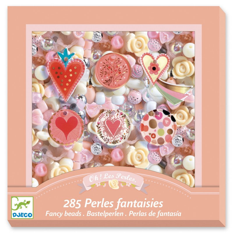 Djeco - Fantasy Beads: Hearts