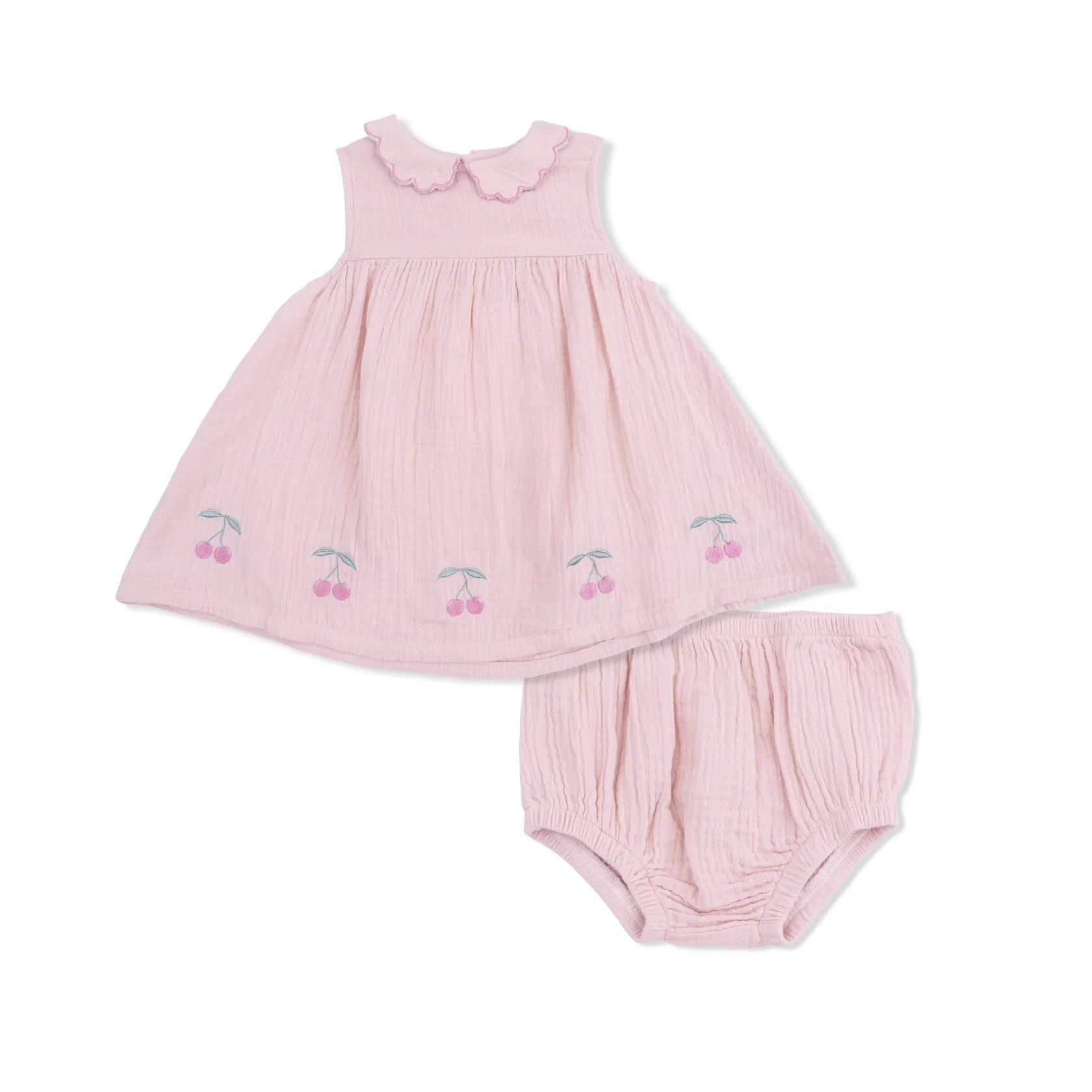 Angel Dear - Ensemble Robe à Col Pétale