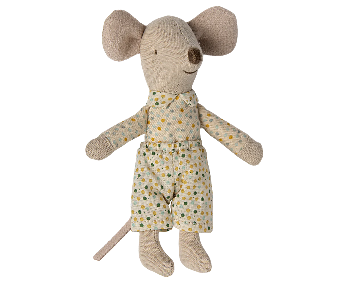 Maileg - Little brother mouse in a matchbox