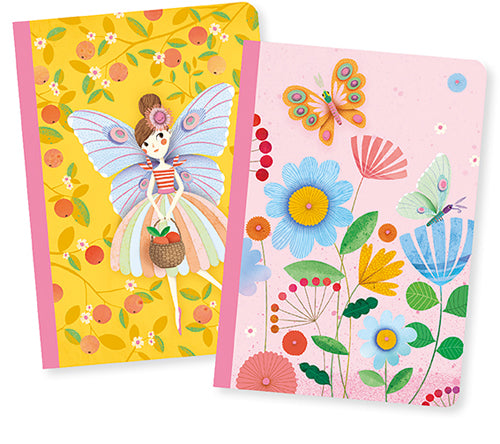Djeco - Petits Carnets Rose