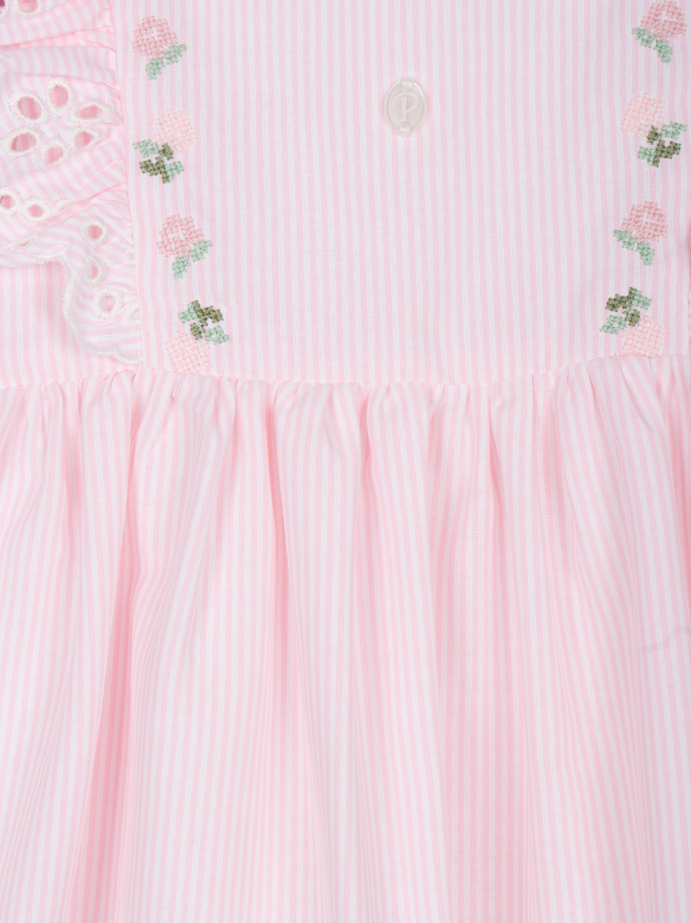 Patachou - Robe rose à rayures