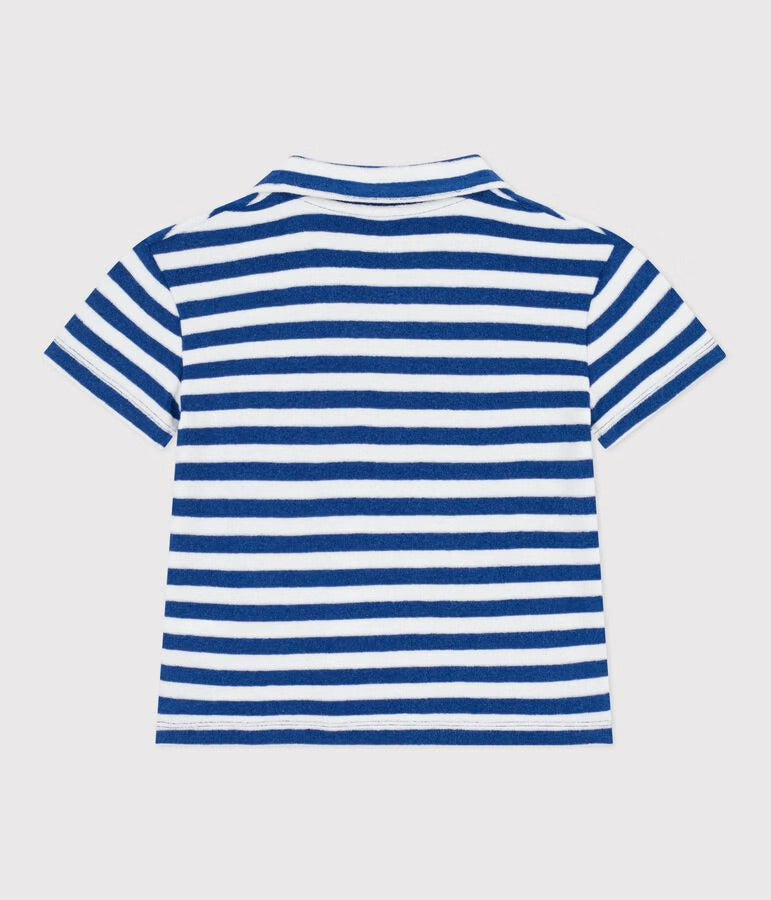 Petit Bateau - Polo enfant à manches courtes en coton