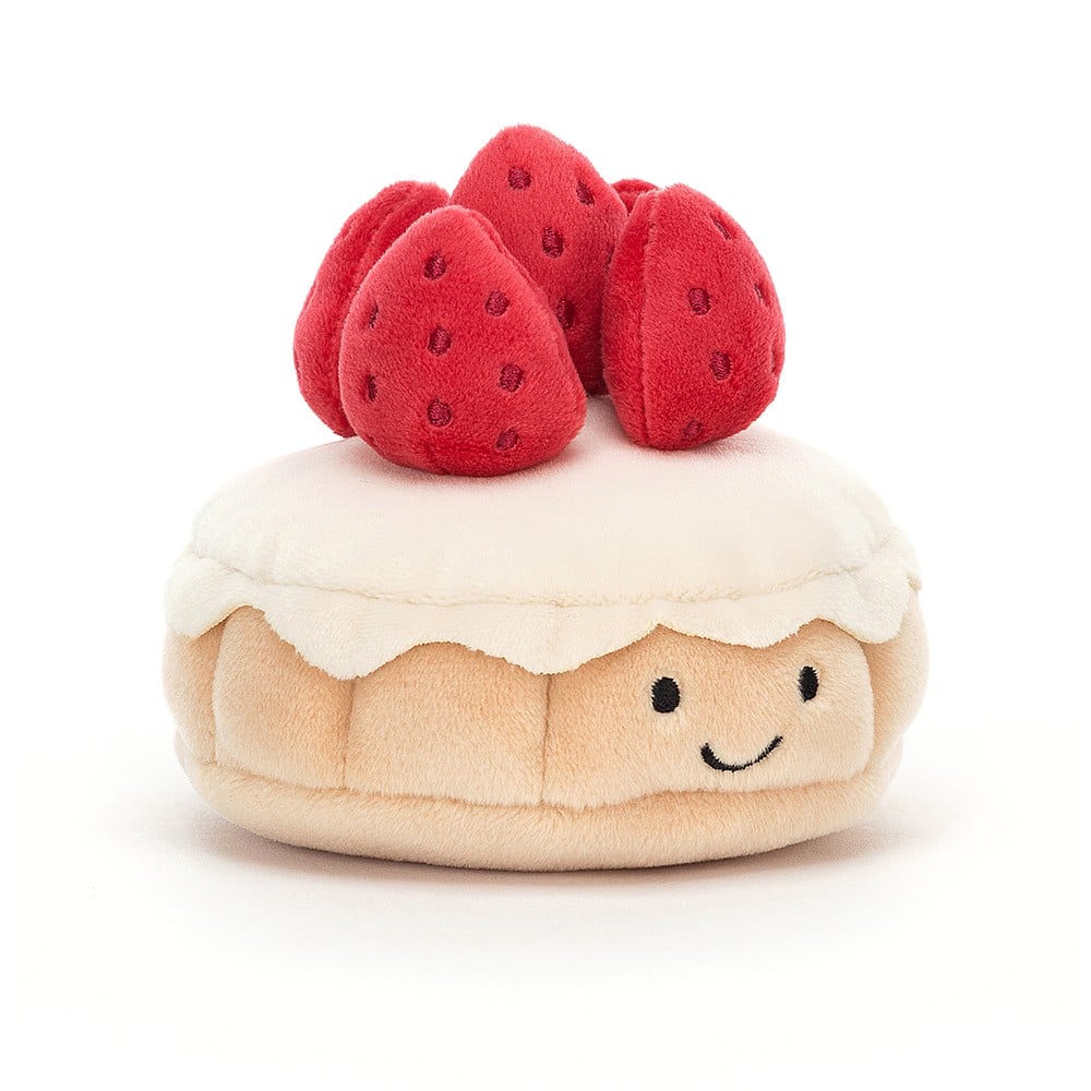 Jellycat - Pretty Patisserie: Strawberry Tart