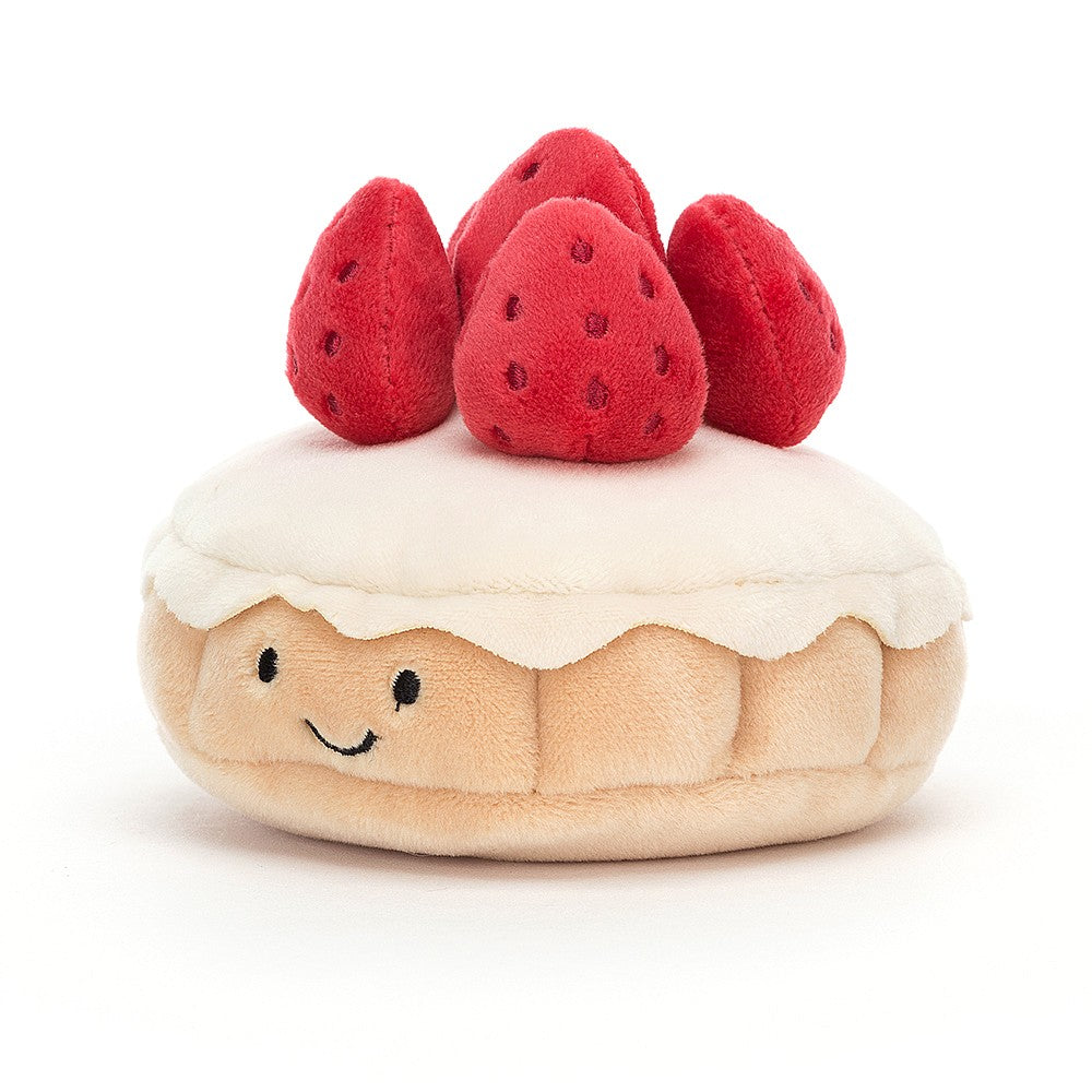 Jellycat - Pretty Patisserie: Strawberry Tart