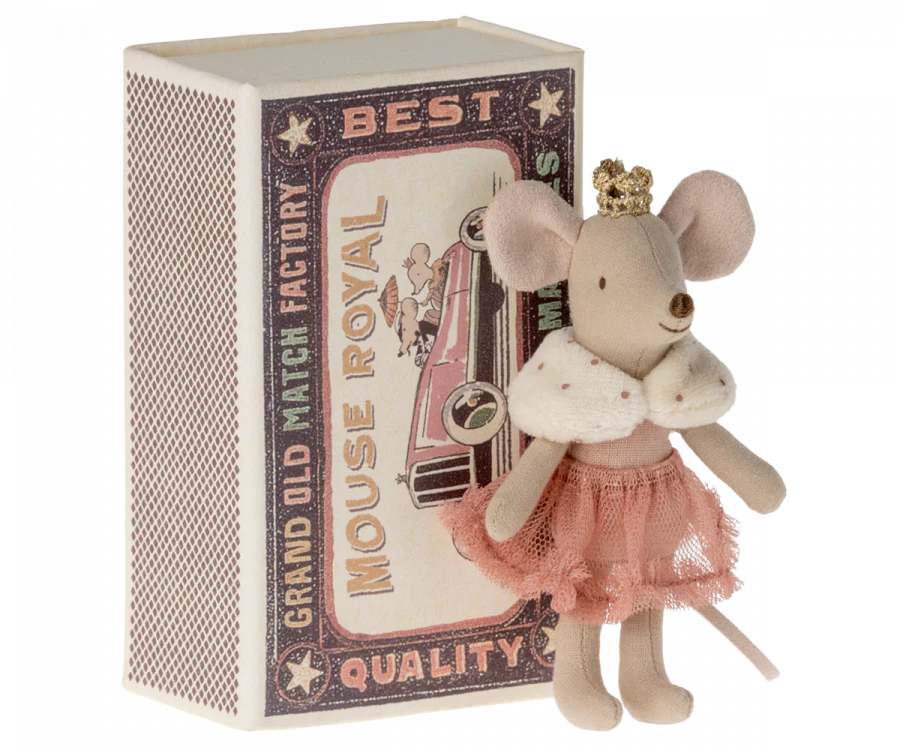 Maileg - Mouse princess in a matchbox