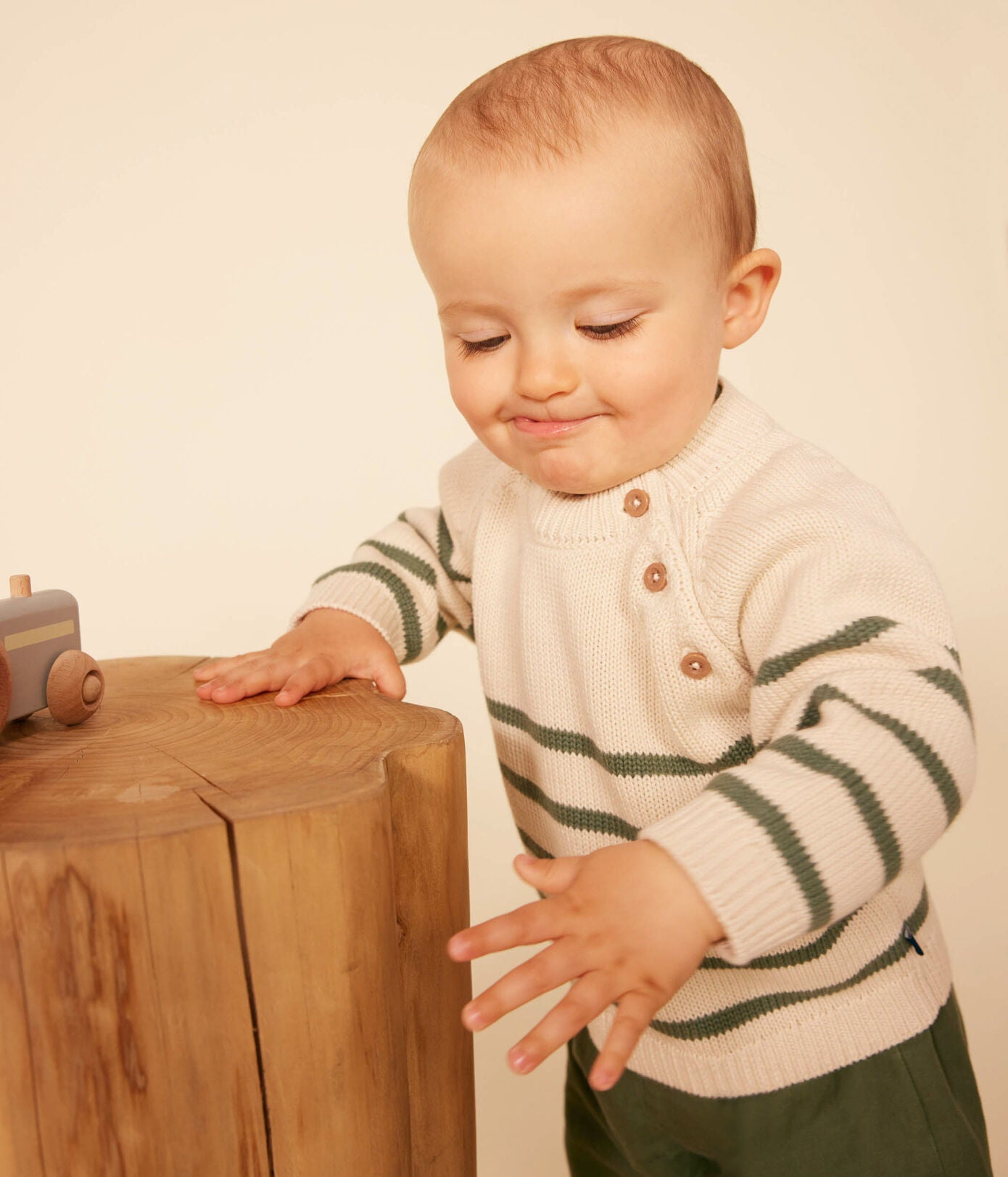 Petit Bateau - Pull Rayé