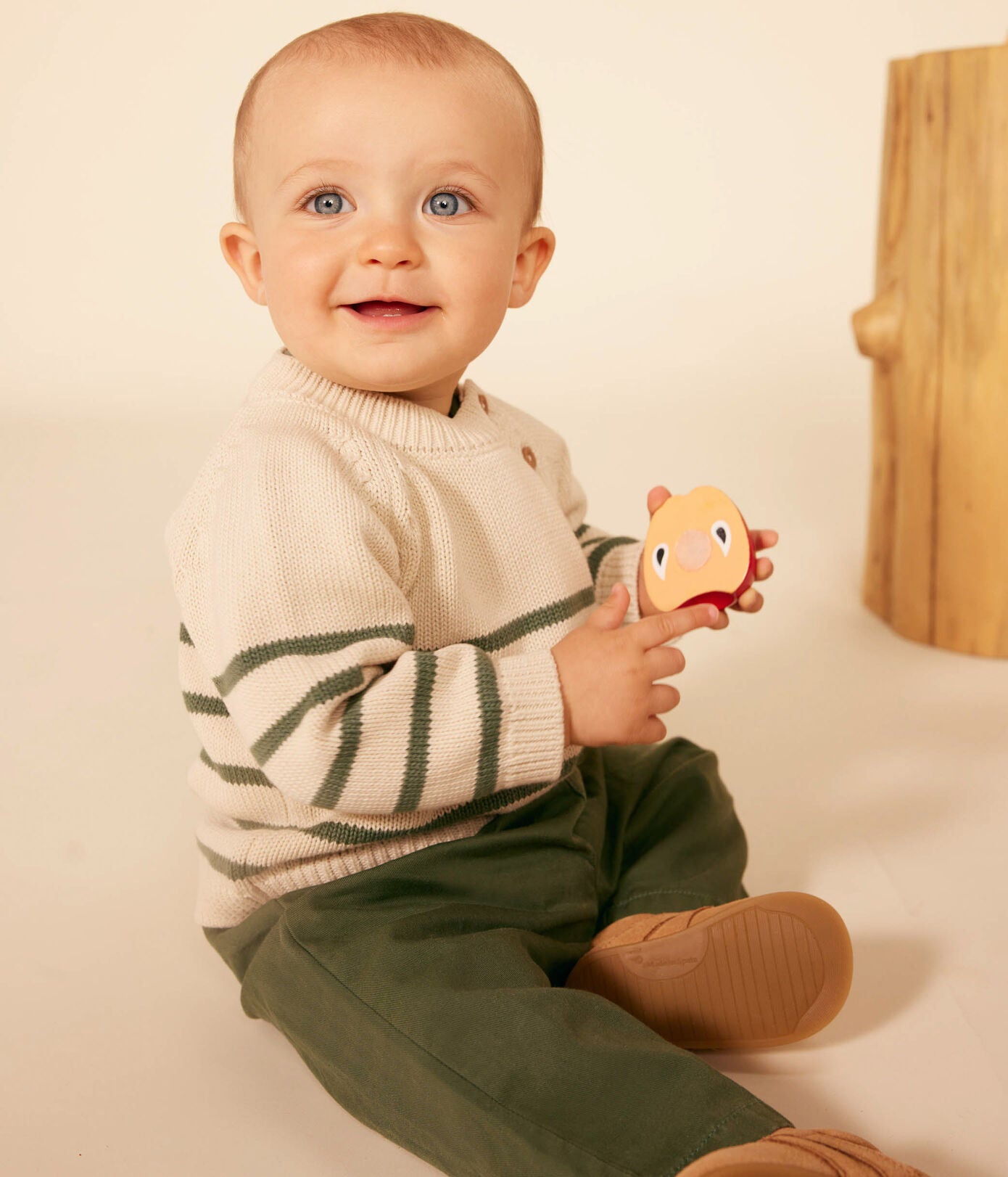 Petit Bateau - Pull Rayé