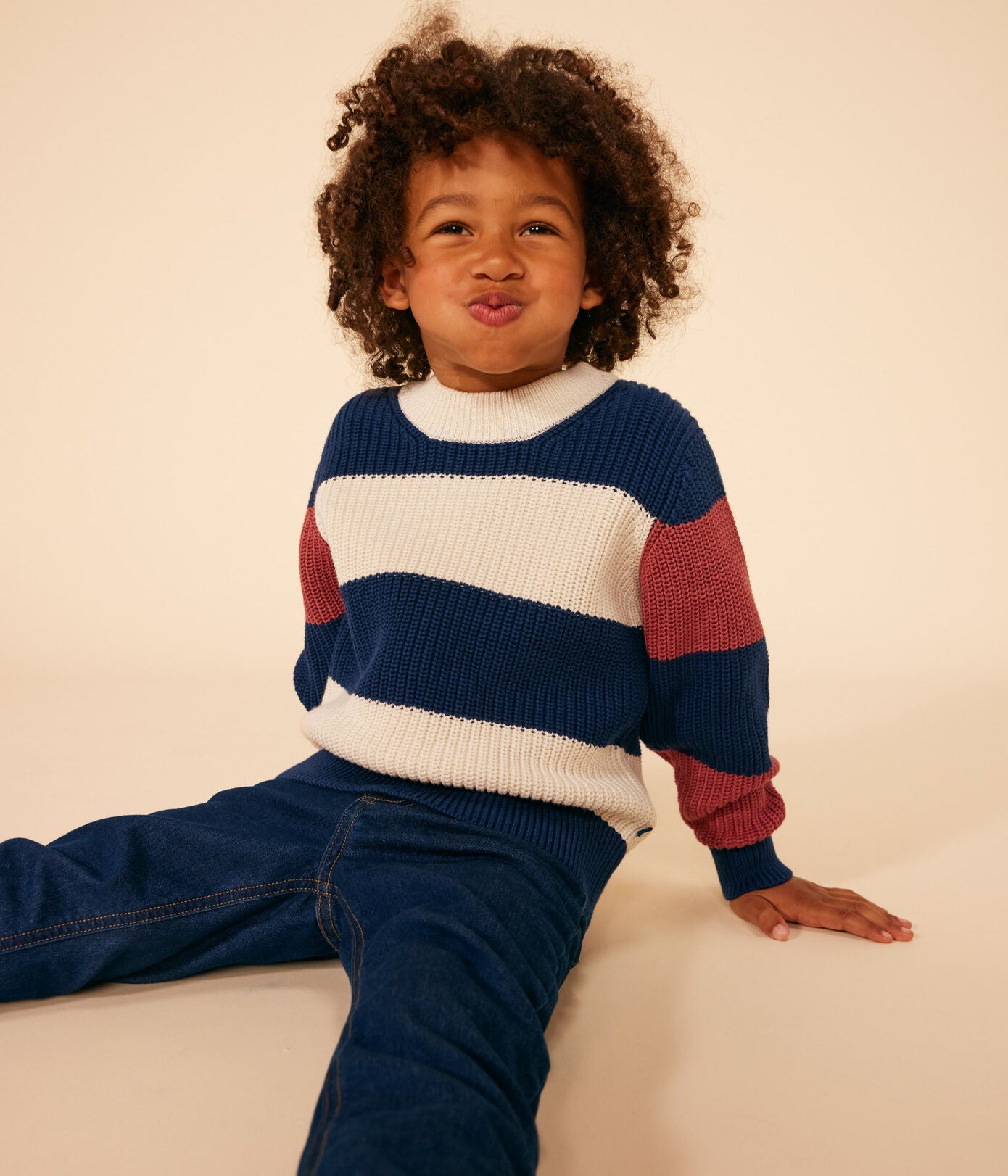 Petit Bateau - Striped Sweater