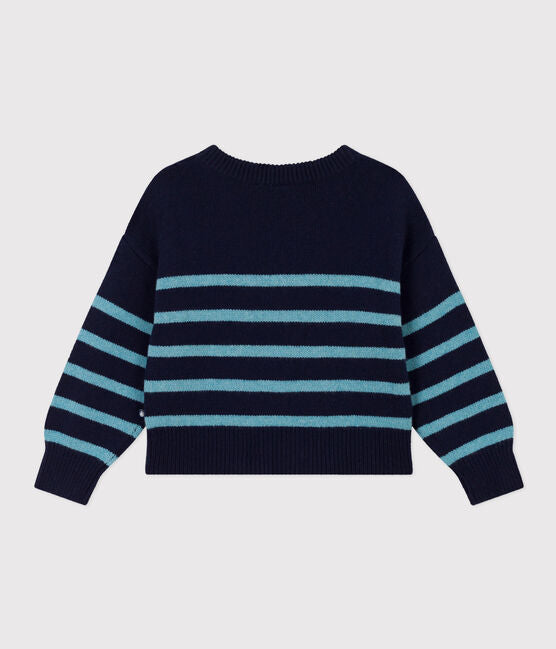 Petit Bateau - Pull Rayé
