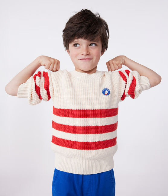 Petit Bateau - Pull Rayé
