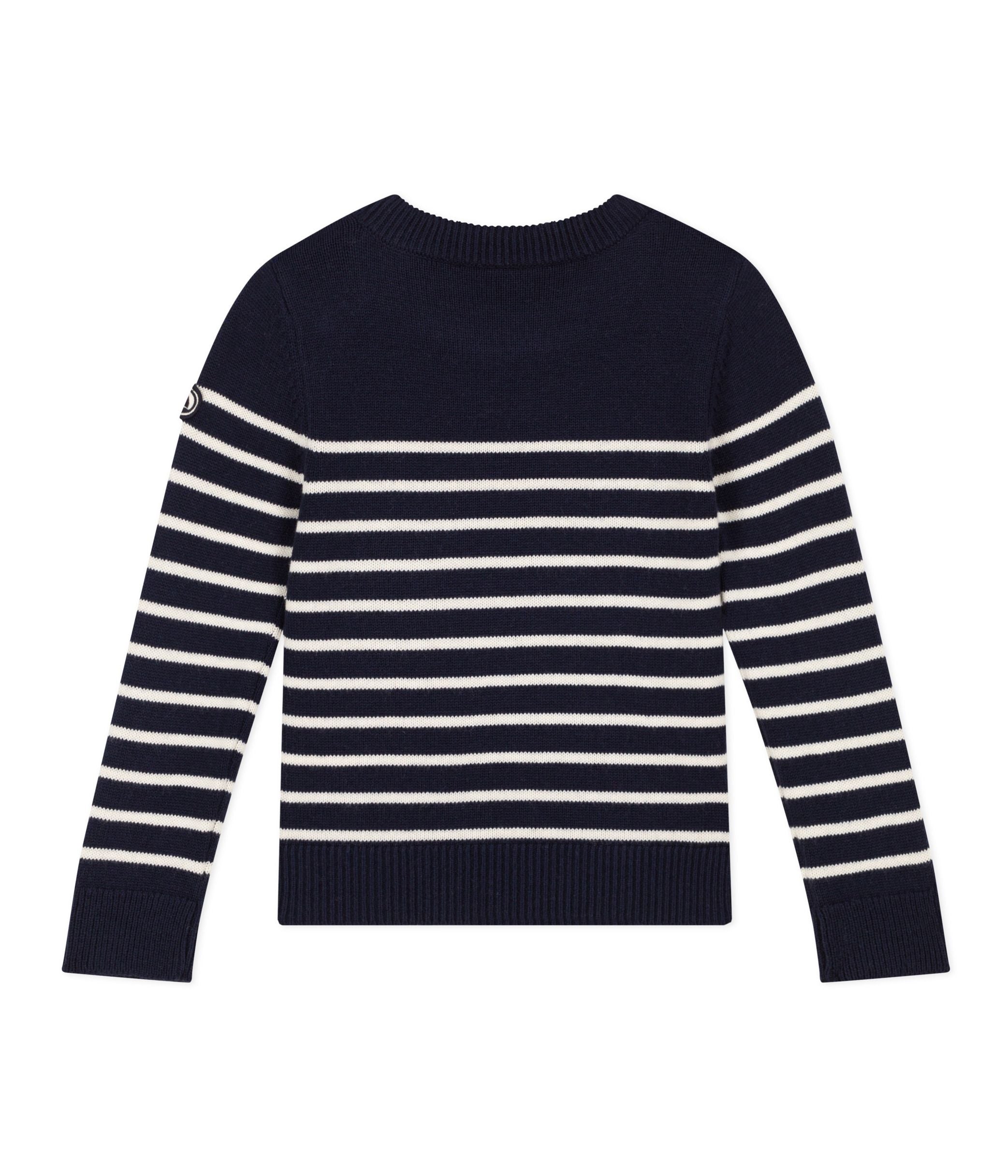 Petit Bateau - Pull Marinière en Tricot