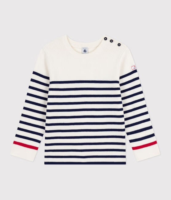 Petit Bateau - Pull Rayé