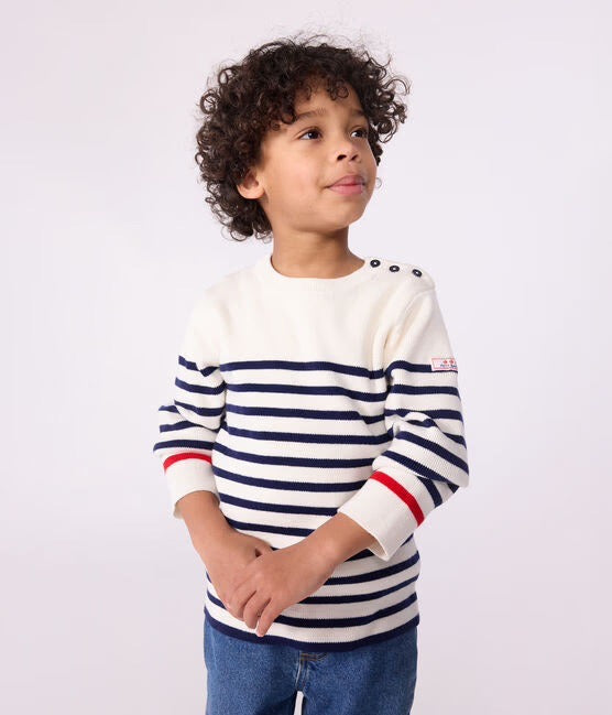 Petit Bateau - Pull Rayé