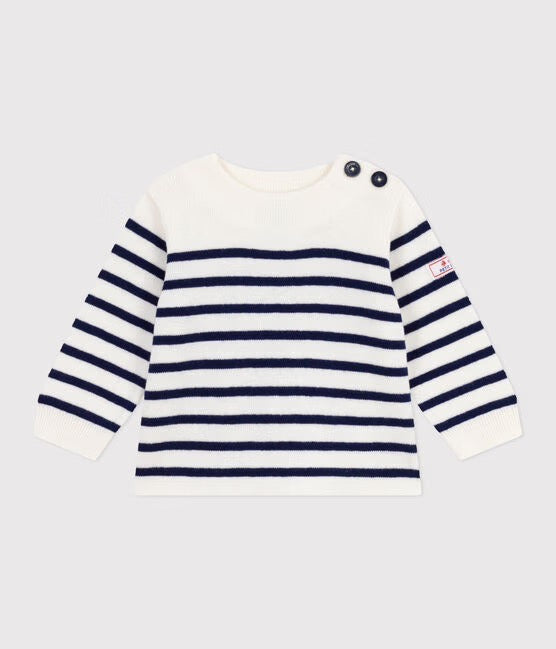 Petit Bateau - Pull Rayé (Bébé)