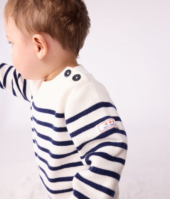 Petit Bateau - Pull Rayé (Bébé)
