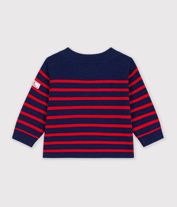 Petit Bateau - Striped Sweater (Baby)