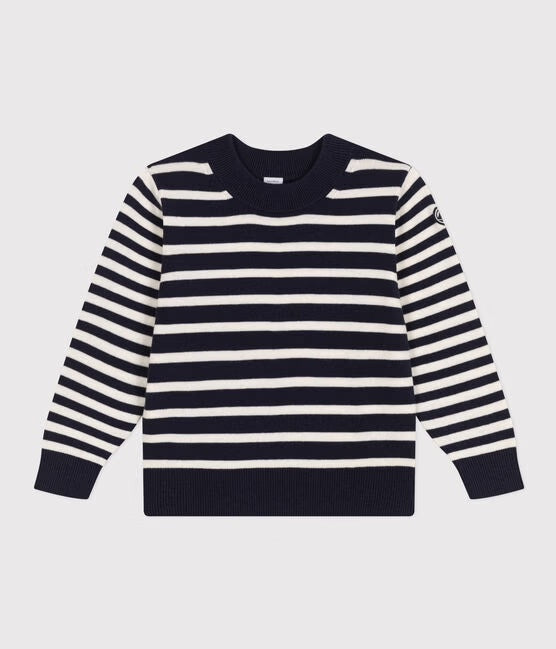 Petit Bateau - Pull Rayé