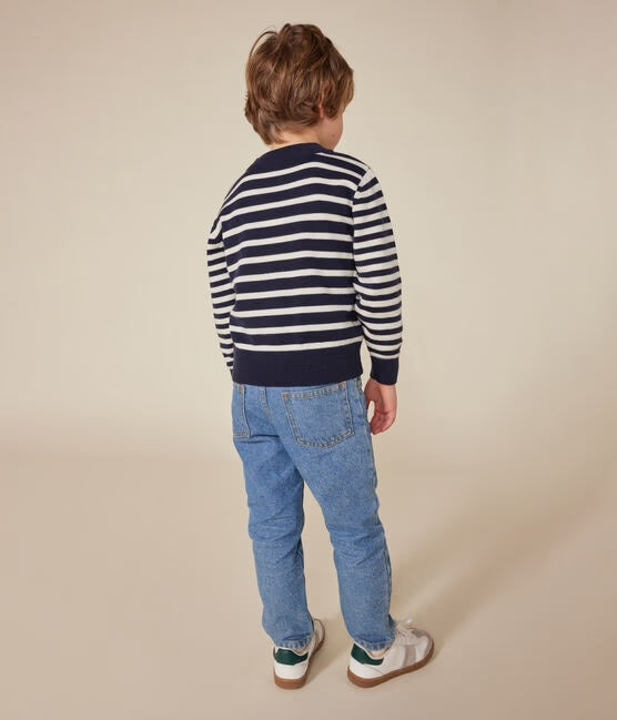 Petit Bateau - Pull Rayé