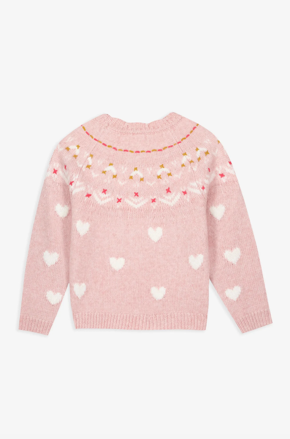 Bonton - Pastel Jacquard Sweater