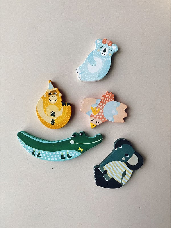 Vilac - Sensory Puzzle Jungle