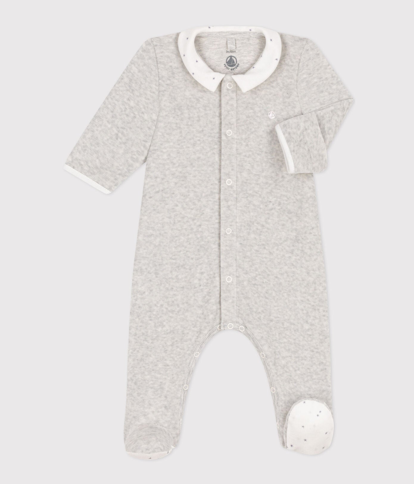 Petit Bateau - Pyjama Dors Bien en velours