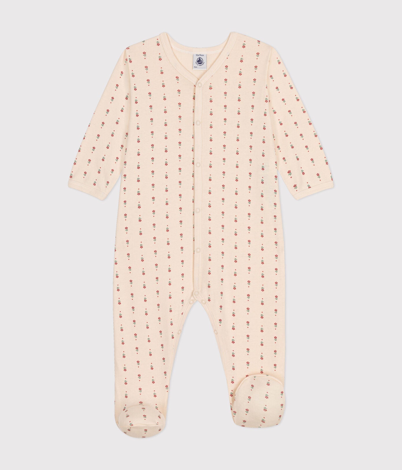 Petit Bateau - Pyjama Dors Bien Fleurs