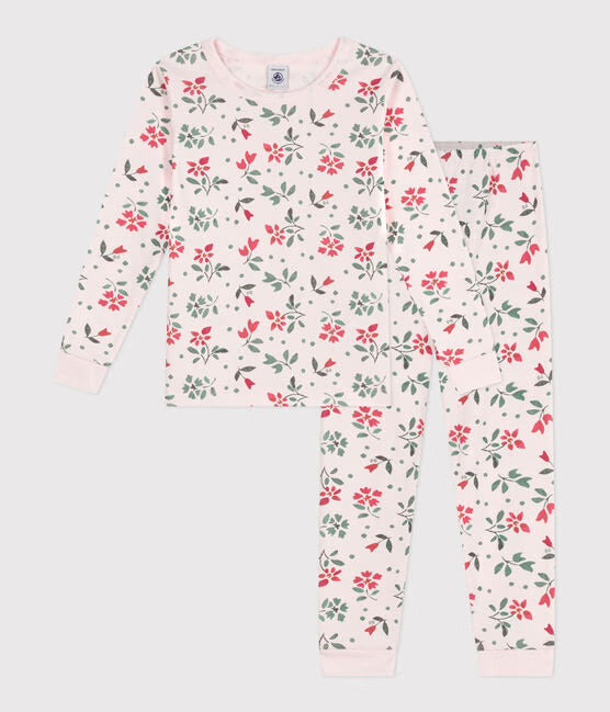 Petit Bateau - Pyjama Fleurs