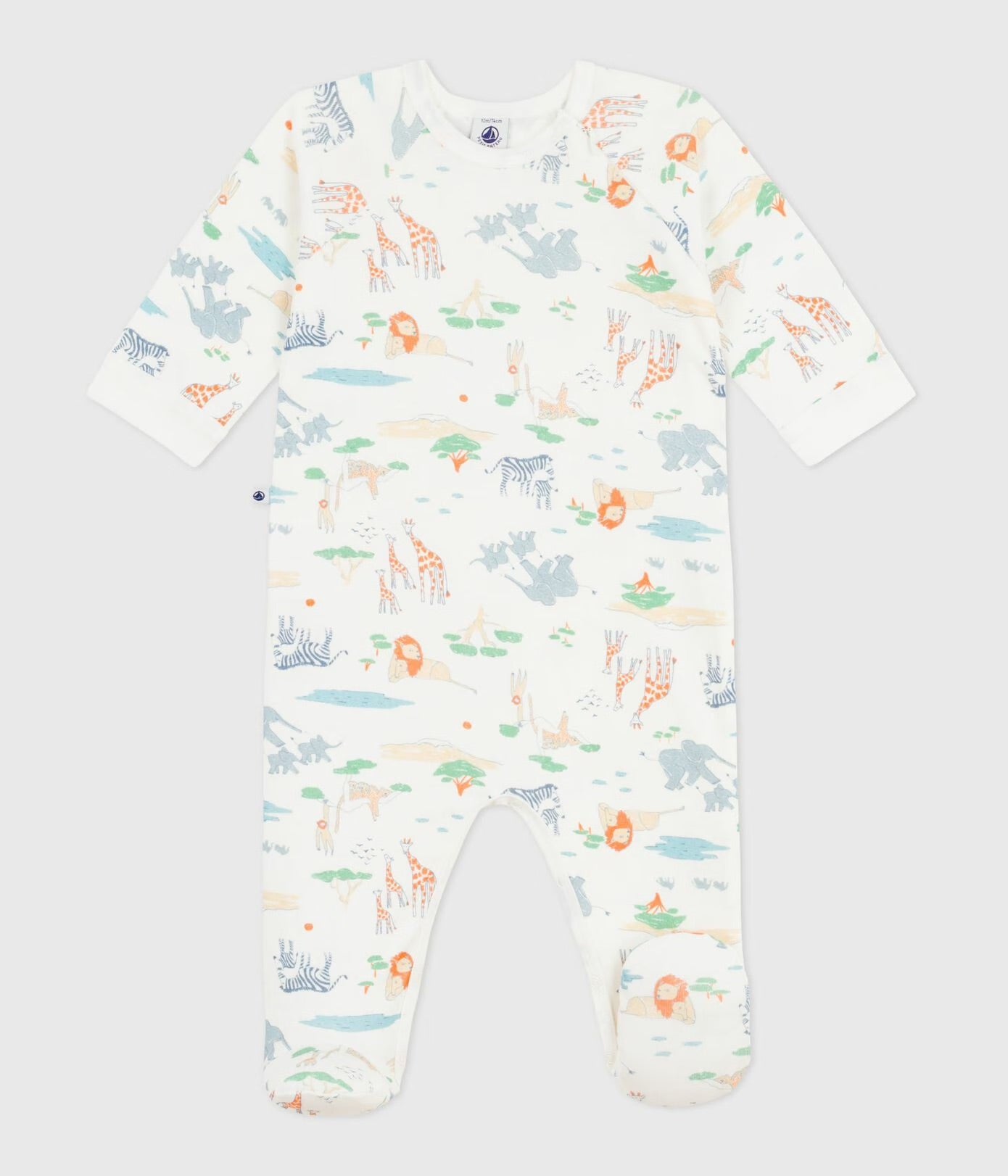 Petit Bateau - Pyjama Dors Bien Zip