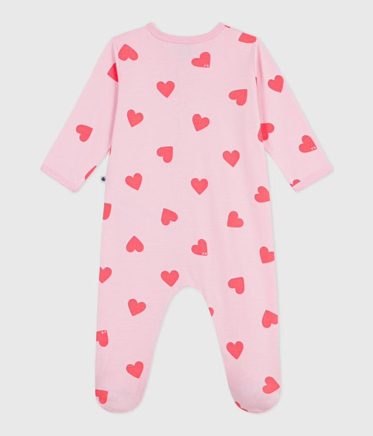 Petit Bateau - Pyjama Dors Bien Coeurs