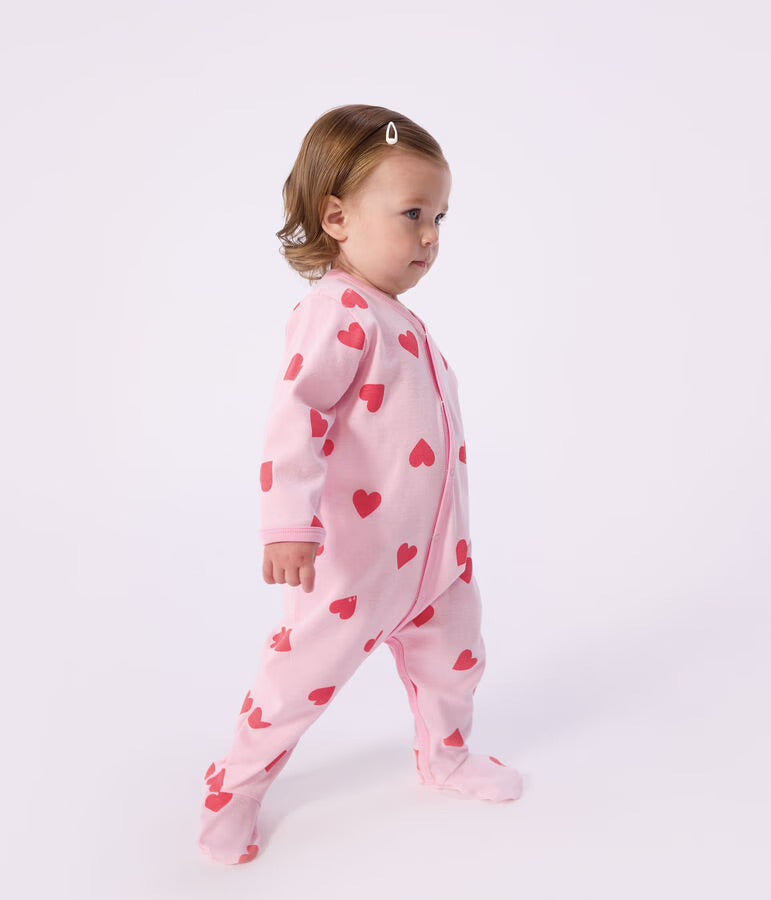 Petit Bateau - Pyjama Dors Bien Coeurs