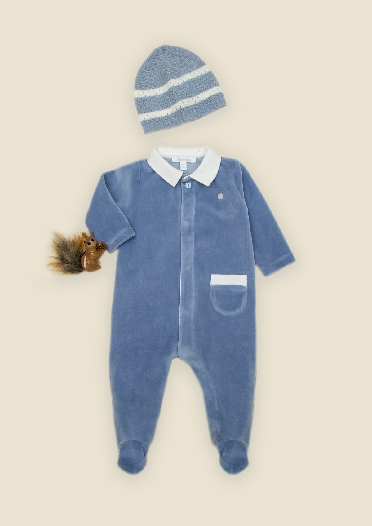 Patachou - Elegant Collar Pyjamas